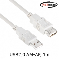 강원전자 넷메이트 NMC-UF210 USB2.0 연장 AM-AF 케이블 1m