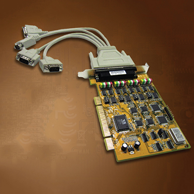 VSCOM(구 키컴) UPCI-400L-I 4포트 PCI 시리얼카드(232/422/485용)