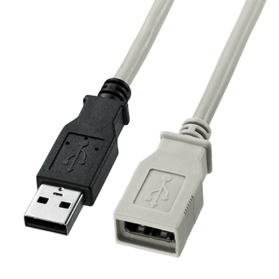 강원전자 산와서플라이 KU-EN5K USB2.0 연장 AM-AF 케이블 5m