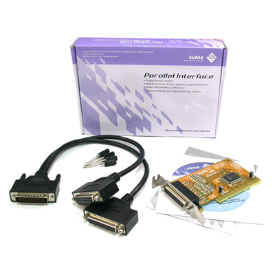 강원전자 넷메이트 4018AL(LP) 2포트 패러럴 PCI 카드(SUN)(슬림PC)