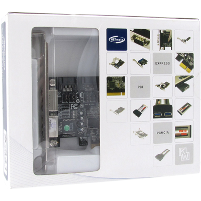 강원전자 넷메이트 A-341 SATA2(eSATA) 2포트 PCI Express 카드(SI)