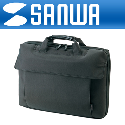 강원전자 산와서플라이 BAG-P5BK 컴팩트 충격흡수 노트북 가방(15.4"와이드)