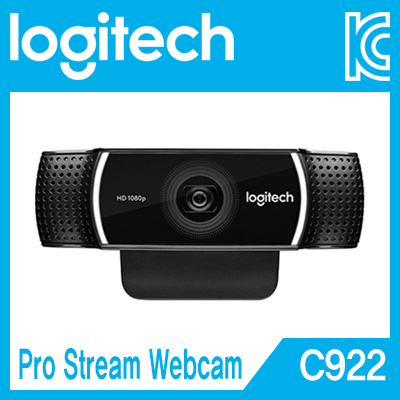 Logitech(로지텍) Pro Stream Webcam C922 화상카메라/웹캠