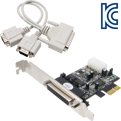 강원전자 넷메이트 CP-120 2포트 PCI Express 시리얼카드 with Power(Oxford)(슬림PC겸용)