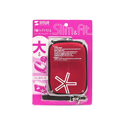 강원전자 산와서플라이 DG-BGM2R 휴대용 멀티 케이스 레드(대)