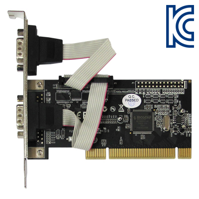 강원전자 넷메이트 I-390 2포트 PCI 시리얼카드(MOS)(슬림PC겸용) New