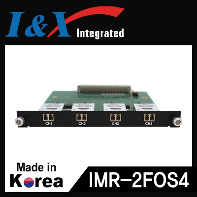 I&X(아이앤엑스) IMR-2FOS4 광 4채널 출력 모듈