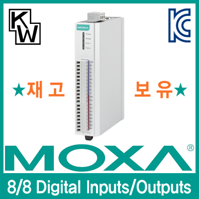 MOXA ioLogik E1212 원격 I/O 제어기(8 Digital Inputs, 8 Digital Outputs)