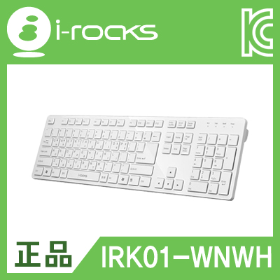 아이락스 IRK01-WNWH X-Slim USB 유선 키보드(화이트)