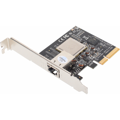 강원전자 넷메이트 N-400 10GBase-T PCI Express 랜카드(Tehuti&Marvell)(슬림PC겸용)