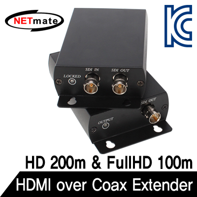 강원전자 넷메이트 NM-HE01C HDMI 동축케이블 리피터