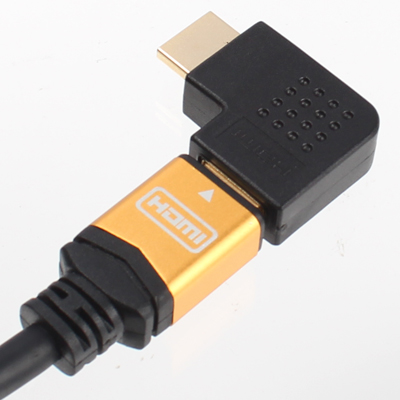 강원전자 넷메이트 NM-HG13 HDMI M/F 왼쪽 꺾임 젠더