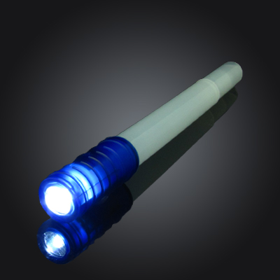 강원전자 넷메이트 NM-KHT037 LED 손전등 겸용 경광봉(블루)
