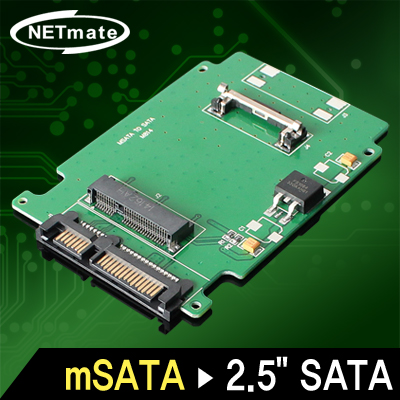 강원전자 넷메이트 NM-SSC4 Mini SATA SSD to 2.5" SATA 컨버터(SSD미포함)
