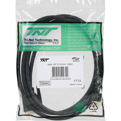 강원전자 TNT NM-TNT122 HDMI 1.4 락킹 to DVI 케이블 2m