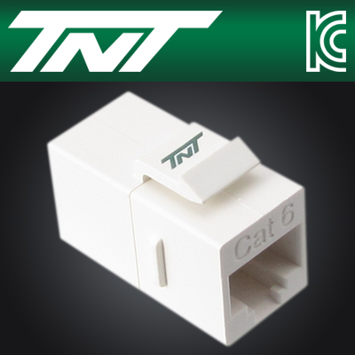 TNT NM-TNT21 CAT.6 UTP 스냅인 네트워크 모듈(커플러)