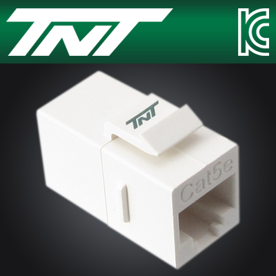 TNT NM-TNT26 CAT.5E UTP 스냅인 네트워크 모듈(커플러)