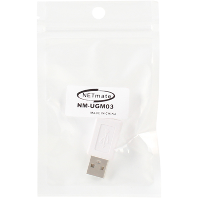 강원전자 넷메이트 NM-UGM03 USB2.0 마이크로 5핀/AM 젠더(USB OTG PC연결/화이트)
