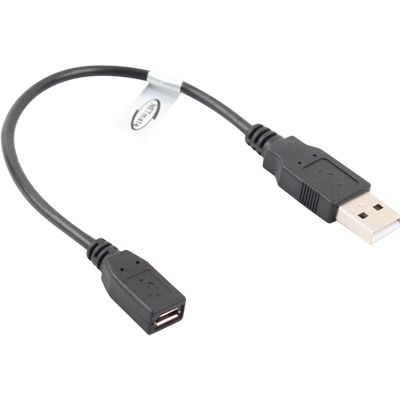 강원전자 넷메이트 NM-UGM06 USB2.0 마이크로 5핀/AM 케이블(USB OTG PC연결)