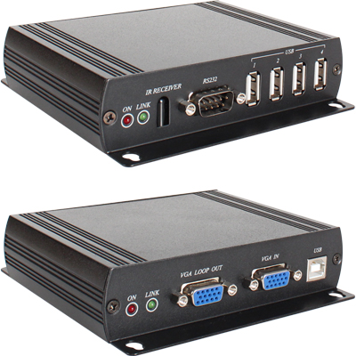 강원전자 넷메이트 NM-VKM03 VGA + USB + Audio + RS232 + iR 멀티포맷 리피터(140m/180m)