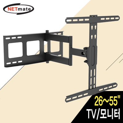 강원전자 넷메이트 NMA-LT885 TV/모니터 관절형 벽걸이 거치대(26~55"/35kg)