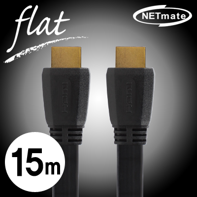 강원전자 넷메이트 NMC-HDF15M HDMI 1.4 FLAT 케이블 15m