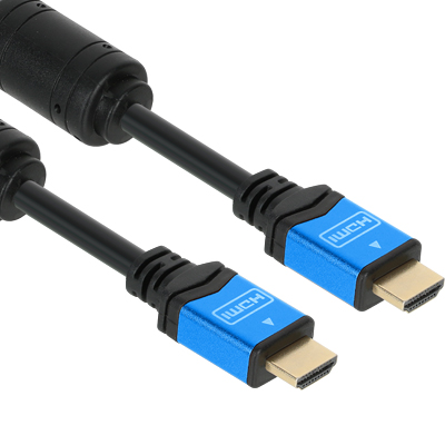 강원전자 넷메이트 NMC-HM02BL 8K 60Hz HDMI 2.0 Blue Metal 케이블 2m