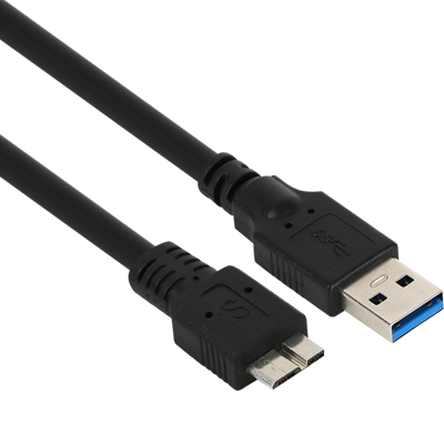 강원전자 넷메이트 NMC-UB18BG USB3.0 AM-MicroB 케이블 1.8m (블랙)