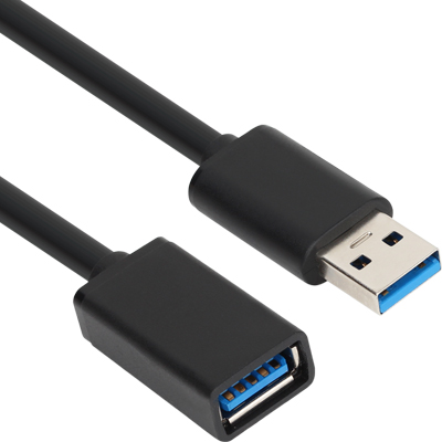 강원전자 넷메이트 NMC-UFG301 USB3.0 연장 AM-AF 케이블 1m (블랙/몰딩 타입)