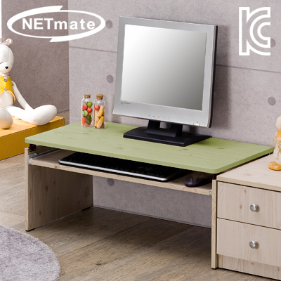 강원전자 넷메이트 NMK-OCD31 좌식 컴퓨터 책상 (800x400x320/그린)