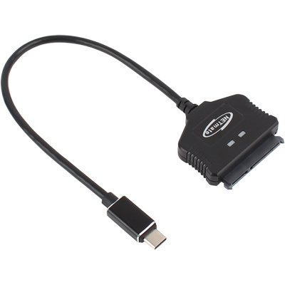 강원전자 넷메이트 NMU-ST370 USB3.1 Gen2 Type C to SATA3 컨버터(2.5"/무전원)