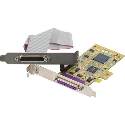 강원전자 넷메이트 PAR5418A 2포트 패러럴 PCI Express 카드(SUN)