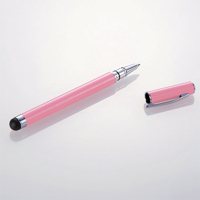 강원전자 산와서플라이 PDA-PEN26PK 모바일 볼펜겸용 정전식 터치펜(핑크)