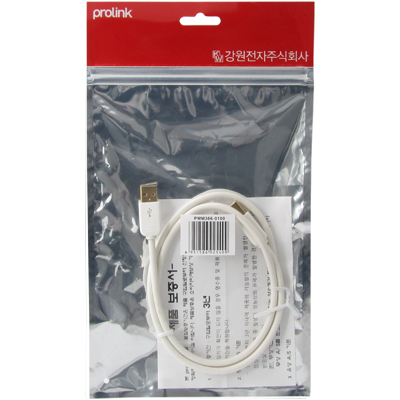 프로링크 PMM366-0100 PMM시리즈 USB2.0 AM-BM 케이블 1m (OFC/24K금도금)