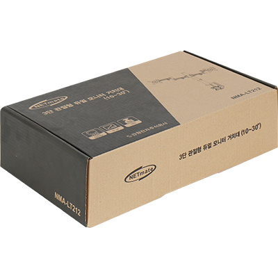 강원전자 넷메이트 NMA-LT212 3단 관절형 듀얼 모니터 거치대(기계식/10kg)