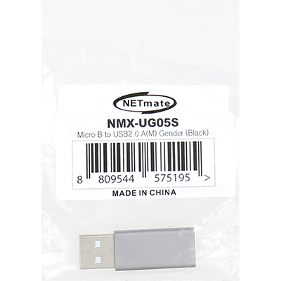 강원전자 넷메이트 NMX-UG05S USB2.0 Micro 5핀(F)-AM 젠더