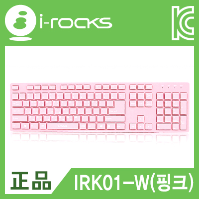 아이락스 IRK01-WNPINK X-Slim 펜타그래프 USB 유선 키보드(핑크)