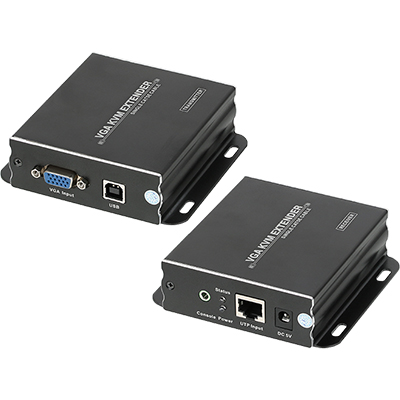 강원전자 넷메이트 NM-RVA300 VGA(RGB) KVM 리피터(로컬 + 리모트)(Ethernet Base 300m)