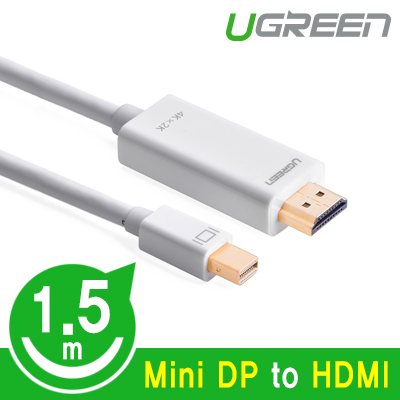 유그린 U-20849 Mini DisplayPort to HDMI 케이블 1.5m