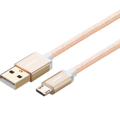 유그린 U-30660 USB2.0 마이크로 5핀 케이블 1m (골드)