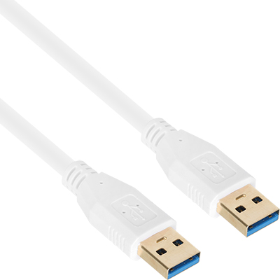 강원전자 넷메이트 NM-UA330Z USB3.0 AM-AM 케이블 3m (화이트)