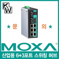 MOXA EDS-309-3M-ST-T 산업용 6+3포트 스위칭 허브(ST/멀티/광 3포트)