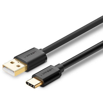 유그린 U-30159 USB 2.0 AM-CM 케이블 1m(블랙)