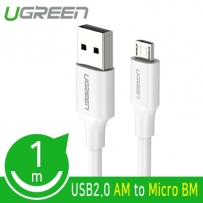 유그린 U-60141 USB2.0 마이크로 5핀 케이블 1m (화이트)