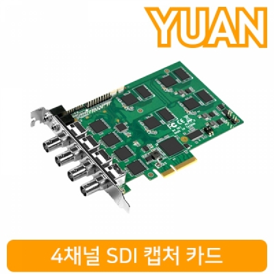 강원전자 YUAN(유안) YPC47 4채널 SDI 캡처 카드 [관부가세 별도]
