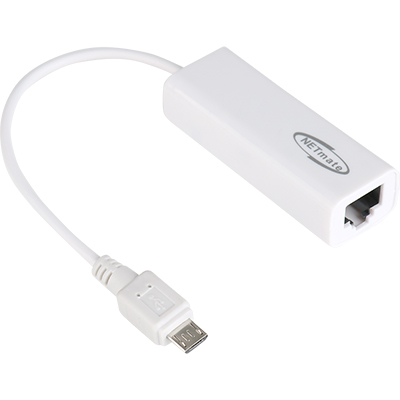 강원전자 넷메이트 NM-UL216A USB2.0 마이크로 5핀 태블릿PC 유선 랜카드(Realtek)