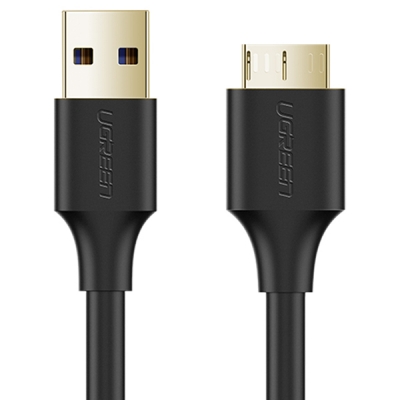 유그린 U-10843 USB3.0 AM-Micro B 케이블 2m (블랙)