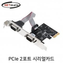 강원전자 넷메이트 I-560 2포트 PCI Express 시리얼카드(슬림PC겸용)
