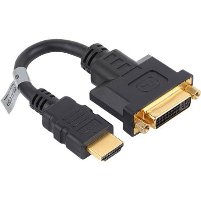 강원전자 넷메이트 NMG004 DVI / HDMI 케이블 젠더 0.15m