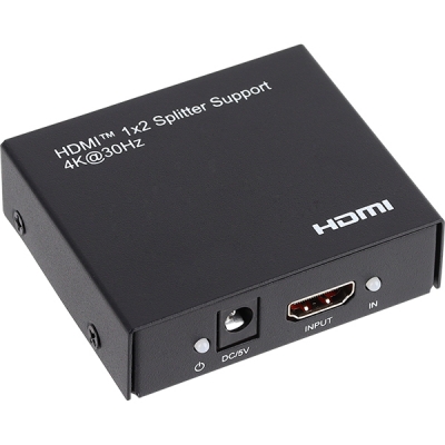 강원전자 넷메이트 NM-PTP12C 4K 지원 HDMI 1:2 분배기